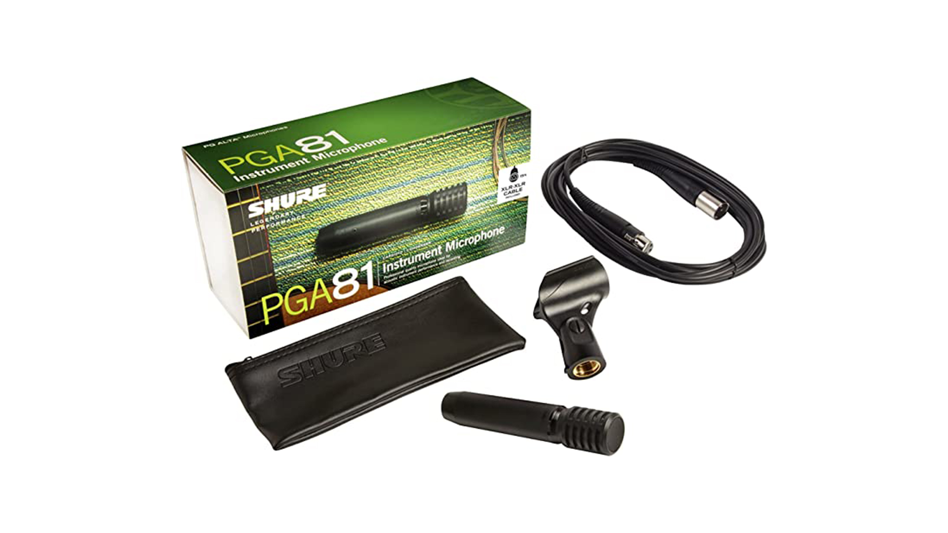 Watch Shure PGA81-XLR Cardioid Condenser Instrument Microphone on